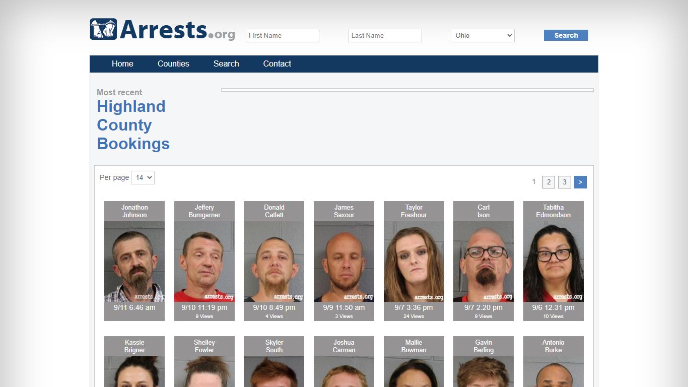 Highland County Arrests and Inmate Search